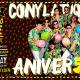 5º Aniversario de Cony La Tuquera : Exageradísimo Bailable