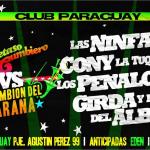 Llega El Fernetazo Cumbiero vs El Cumbión del Paraná / Ninfas, Cony La Tuquera, Los Peñaloza y Girda y los del Alba
