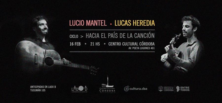 Lucas Heredia + Lucio Mantel en Córdoba