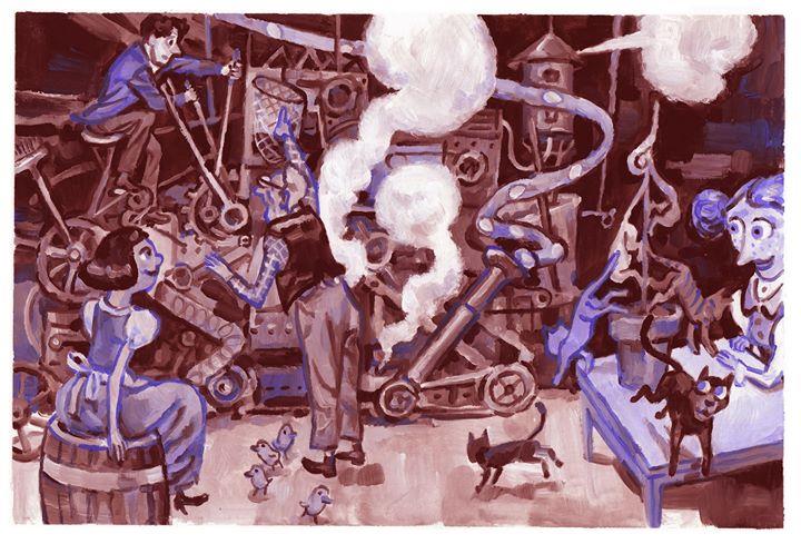 La Linterna Mágica: Los extraordinarios inventos de Charles R. Bowers.