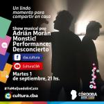 Adrián Morán y MONSTIC! presentan DESCONCIERTO 