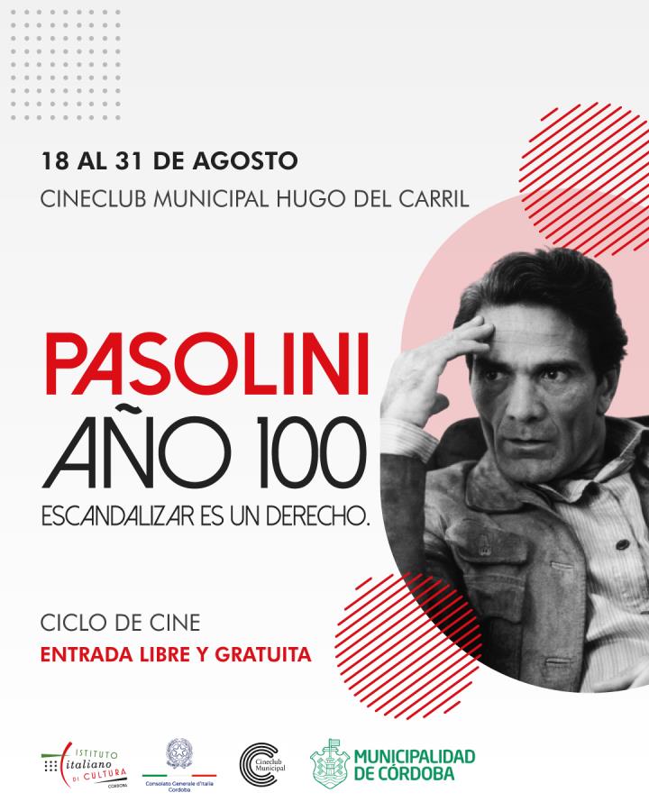 Ciclo de Cine: Pasolini Año 100