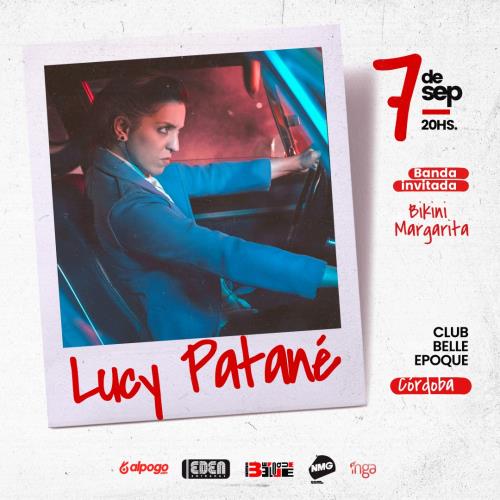 Lucy Patané presenta su 1er disco en Córdoba 🔥