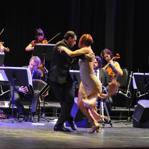 Concierto de cierre de la Orquesta de Tango en el Libertador