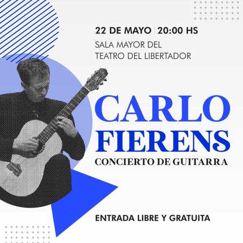 Carlo Fierens en Concierto