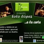 TOTO LÓPEZ A la Carta