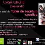 Cierre de ciclo Taller de escritura creativa
