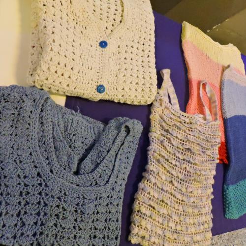 Crochet y dos agujas