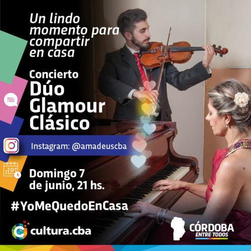 Un lindo momento para compartir en casa - Dúo Glamour Clásico