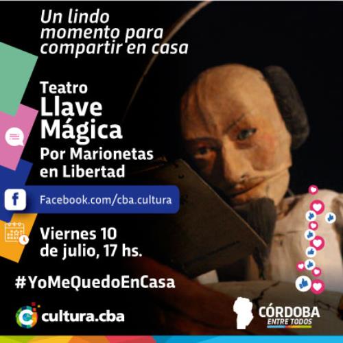 Un lindo momento para compartir en casa - La Llave Mágica (teatro)