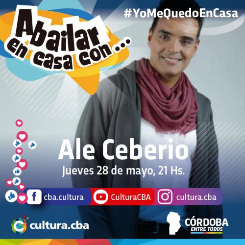 Un lindo momento para compartir en casa - A bailar en casa con Ale Ceberio