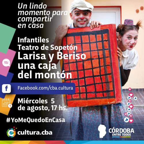 Teatro de Sopetón: Larisa y Beriso una caja del montón