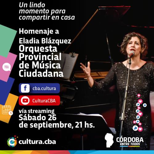 Orquesta Provincial de Música Ciudadana: Homenaje a Eladia Blázquez