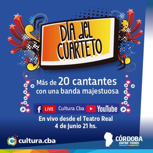 Un lindo momento para compartir en casa - Especial Día del Cuarteto.