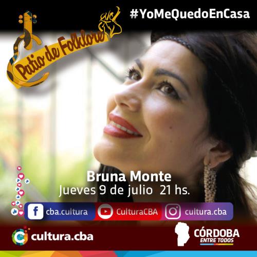 Un lindo momento para compartir en casa - Patio de Folklore: Bruna Monte (Deán Funes)