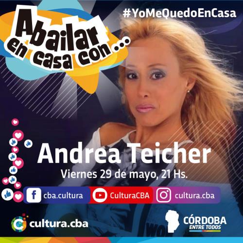 Un lindo momento para compartir en casa - A bailar en casa con Andrea Teicher