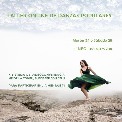 Danzas populares Online en Cuarentena