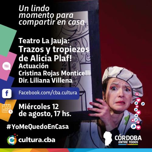 Teatro La Jauja: Trazos y tropiezos de Alicia Plaf!