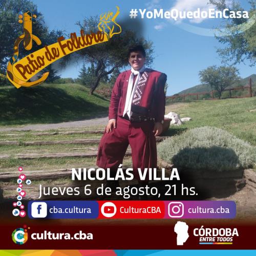 Patio de Folklore: Nicolás Villa
