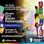 Un lindo momento para compartir en casa - Ubuntu Coral. Voces Femeninas