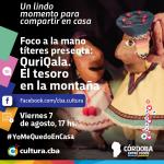 Foco a la mano títeres: Quiri Qala. El tesoro en la montaña