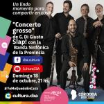 Quinteto Slap! con la Banda Sinfónica
