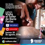 Visita al Taller de Darío Farías (Casa Grande, Punilla)