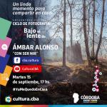 Nos ponemos bajo el lente de Ámbar Alonso