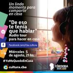 De eso te tenía que hablar. Audiotour para hacer en casa