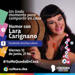 Un lindo momento para compartir en casa - Humor con Lara Carignano