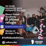 Un lindo momento para compartir en casa - Elenco Teatral Desafiarte: El último refugio