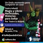 Un lindo momento para compartir en casa - Magia y Libros Hechizados, Historias Para Soñar (Teatro infantil)