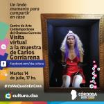 Un lindo momento para compartir en casa -  Visita virtual a la Muestra de Carlos Gorriarena