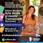 Un lindo momento para compartir en casa - Dolores Mendieta: Arte desde el monte Transerrano