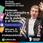 Un lindo momento para compartir en casa -  Homenaje a Luis Landriscina
