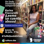 Un lindo momento para compartir en casa - Karina Fraccarolli: ¡Leeme un cuento abuuu!