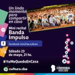 Un lindo momento para compartir en casa -Mini recital de Banda Impulso