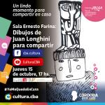 Sala Ernesto Farina: Dibujos de Juan Longhini para compartir