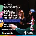 Un lindo momento para compartir en casa - La Colmena. Concierto en el Museo de las Mujeres
