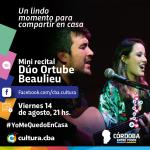 Mini recital del Dúo Ortube-Beaulieu
