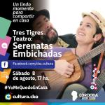 Tres Tigres Teatro: Serenatas Embichadas – El grupo nos presenta el disco “Serenatas Embichadas