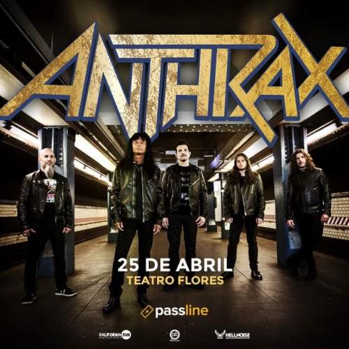 Anthrax regresa a la Argentina!