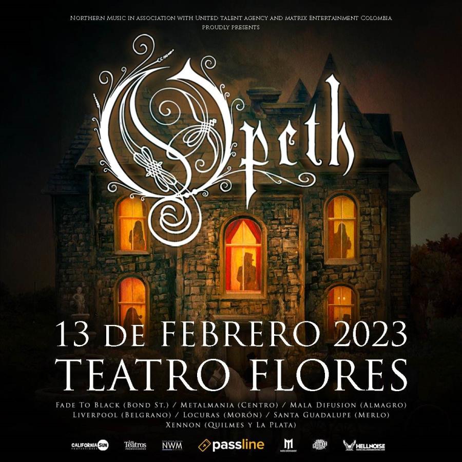 Opeth regresa a la Argentina