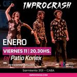 Improcrash en el Patio del Konex