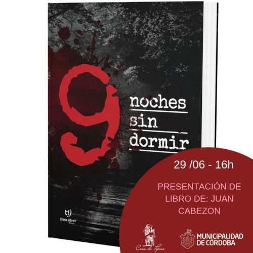 Presentación del libro "9 noches sin dormir"