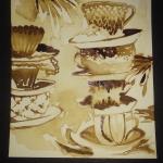 Inauguración de la muestra "Pigmentos esenciales de café"