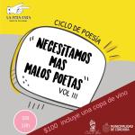Necesitamos más malos poetas