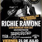 RICHIE RAMONE POR PRIMERA VEZ EN ROSARIO!