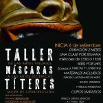 Fabricación de MÁSCARAS y TÍTERES . De las artes visuales a las artes escénicas