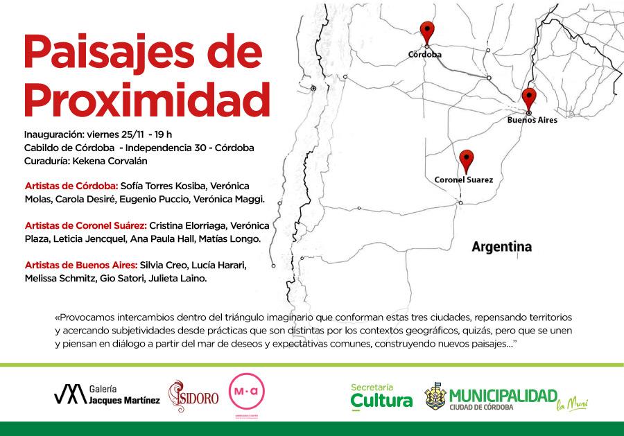 El miércoles 25 abre la muestra Paisajes de Proximidad, en el Cabildo